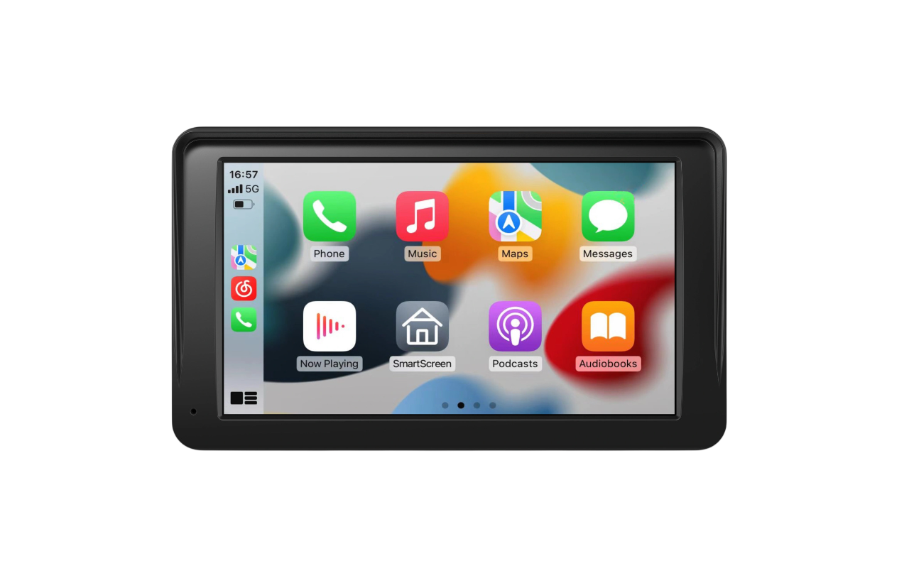 Écran pour voiture sans permis