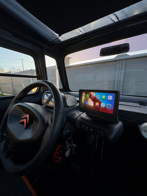 Écran pour voiture sans permis